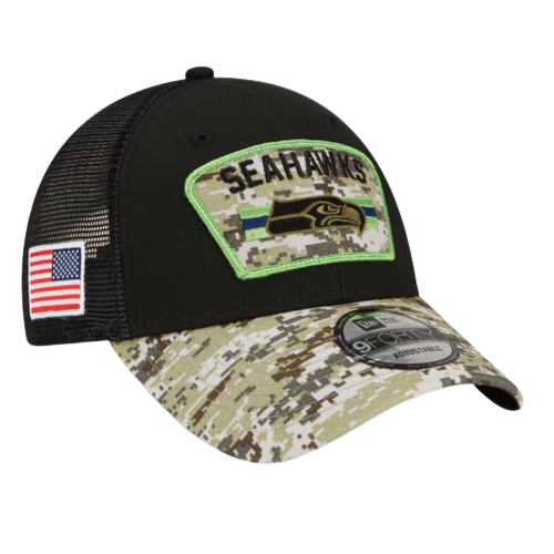 Seahawks Salute To Service New Era 9forty Cap