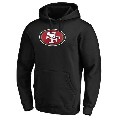 49ers Fanatics Logo Hoodie Sort