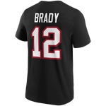 Brady Navn & Nummer T-shirt Sort