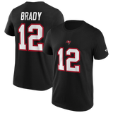 Brady Navn & Nummer T-shirt Sort
