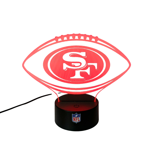 49ers Logo LED lampe