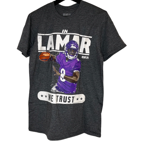 In Lamar We Trust Bravado NFLPA T-shirt
