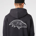 Outline logo hoodie