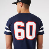 Jersey inspireret t-shirt