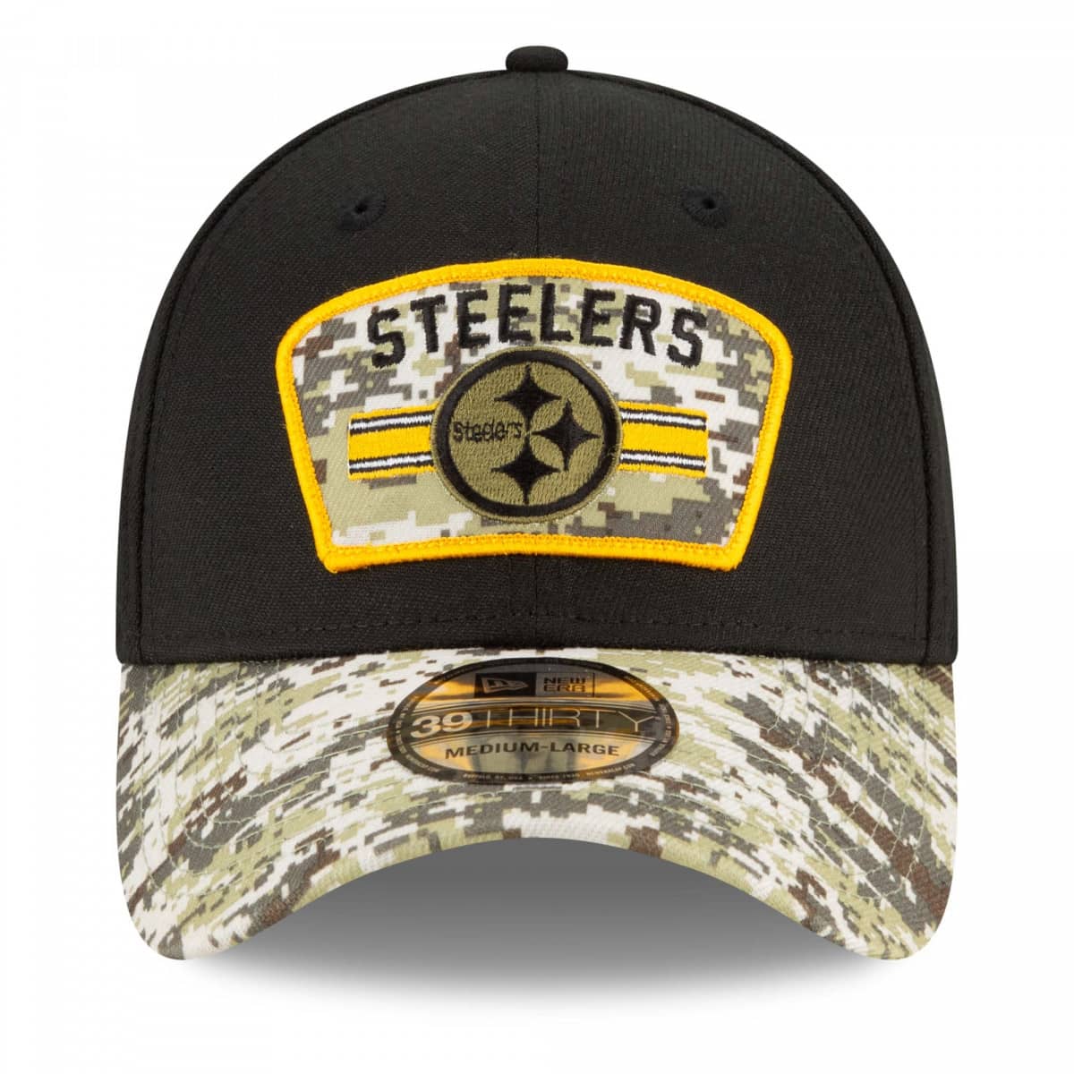 Steelers Salute To Service New Era 39THIRTY Cap